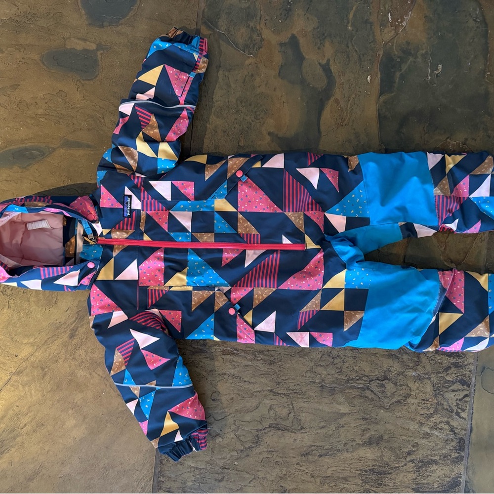 Patagonia Colorful Geometric Snowsuit